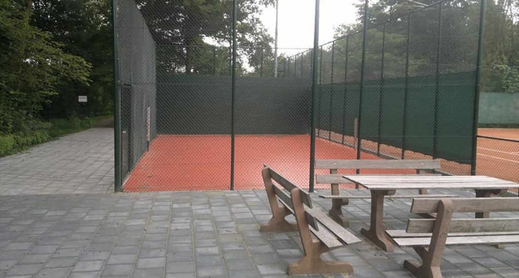 Renovatie tenniskooi - Groenekan