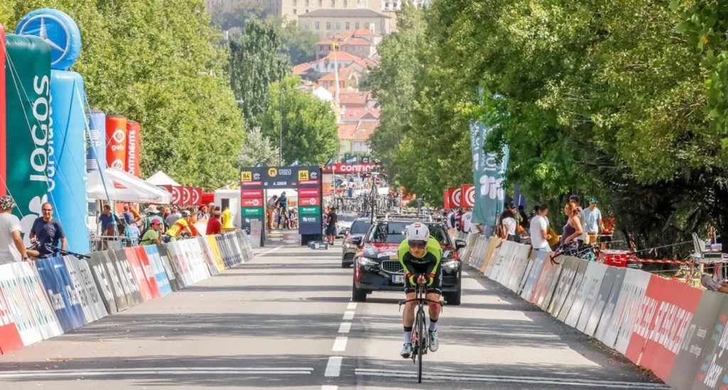 On target! Strong team start to the prologue of the 85th Volta a Portugal UCI 2.1 for Team Vorarlberg - Lukas Meiler in 14th place